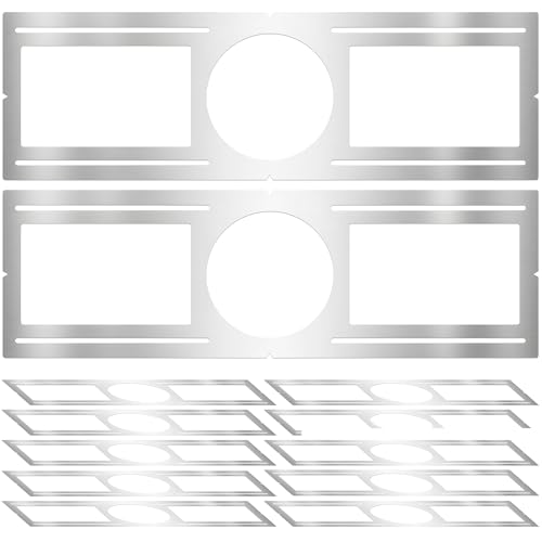 New Construction Mounting Plate, 6 Inch, LED Recessed Lighting Housing Kits, Flat Steel Rough in Bracket Fixture for LED Light Bar, 12PC Shallow Recessed Lighting Housing Plate - size: 6 Inch,12 Pack