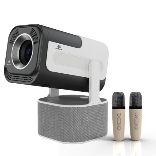 Projector with WiFi and Bluetooth, Projector for Bedroom/Outdoor