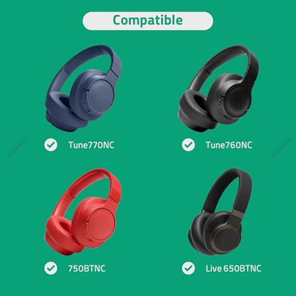 GEEKRIA Audio Cable Compatible with JBL Tune 770NC/760NC/720BT/660NC, Live 650BTNC/500BT Headphones, 2.5mm to 3.5mm Replacement Stereo Cord (4 ft /1.2 m) - style: Without Microphone