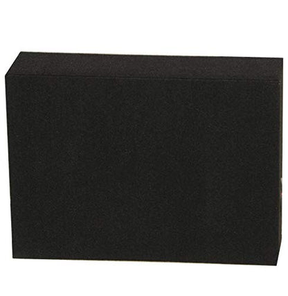 Q-Power Shallow Single 12 Inch Heavy Duty Sealed MDF Material Truck Audio Subwoofer Enclosure Box with Durable Carpeted Exterior, Charcoal Gray - style: 12" Sealed