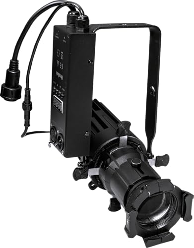 ZVH EXPO 40 ellipsoidal spotlight,ellipsoidal light,LED stage light,Four interchangeable lens angles of19°26°36°50°are available,manual,DMX,church,exhibition, gallery/stage spotlight (3200k-5600K)3pin