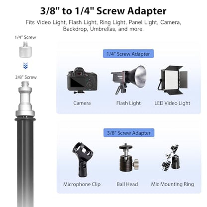 Light Stand Photography, 6.5ft/200cm Removable Center Column Tripod Stand | 2-in-1 Portable Aluminum Tripod Light Stand with Storage Bag & Sandbag, for Video Lighting, Flash, Strobe, Softbox - color: Sapphire Blue