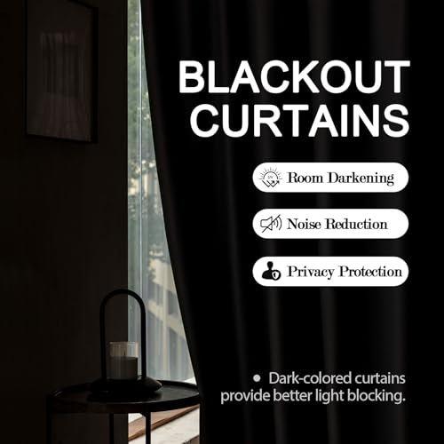 Thermal Insulated Blackout Curtains, 96 Inches Long, 2 Panels | Back Tab and Rod Pocket, Sound Proof, Pinch Pleated, With Hook for Track System - color: Grey, size: 52"W x 96"L (Pack of 2)