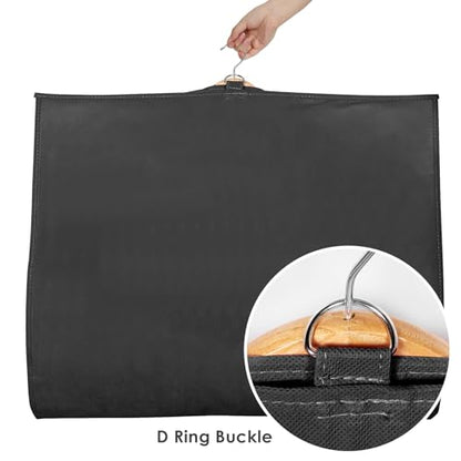 Univivi 40 Inch Dance Costume Garment Bags for Dancers, Black, 4 Pack - color: Black, size: 4 Pack