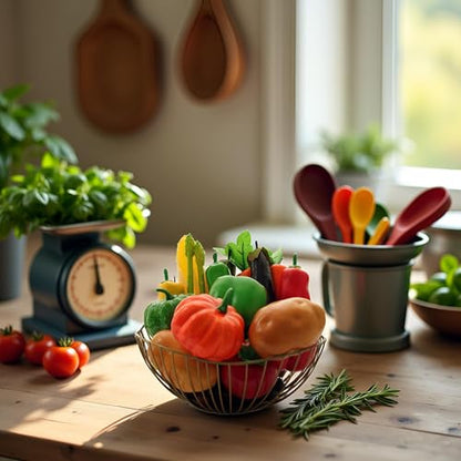 17Pcs Artificial Vegetables Realistic Faux Vegetables for Decoration Faux Vegetable Set Fake Food Carrot Pumpkin Eggplant Potato Bell Peppers for Home Kitchen Party Festival Photography Props