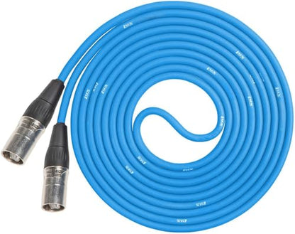 LyxPro 4 Channel 3 Pin Multi Network XLR Cable Breakout M&F to RJ45 Ethercon 50 Feet CAT6 Shielded Ethercon RJ45 for Audio, Sound and Lighting Cable - size: 50FT