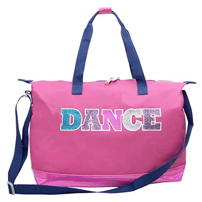 Garment Dance Shoulder Bags for Girls, Teen Dancers, Costumes, Boys | Holographic Glitter Dance Bag for Kids - color: Dance 1