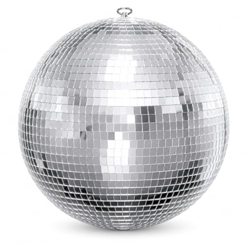 Youdepot 16-Inch Large Disco Ball Hanging Mirror Ball Decor - size: 16 in