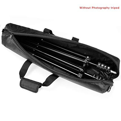 25in/65cm Tripod Carrying Case, Heavy Duty Nylon Bag with Shoulder Strap, Padded for Light Stand, Tripods, Monopods, Umbrellas, Softboxes, Boom Stand, Speaker Stands, Mic Stands - size: 25"/65cm