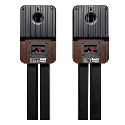 Polk Audio Signature Elite ES15 Bookshelf Speaker Pair, Contemporary Walnut - color: Walnut, size: ES15