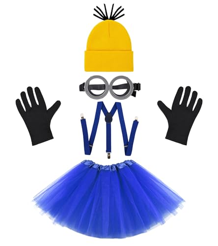 Halloween Costume Accessories for Adult Women - Halloween Costumes Party Cosplay Set for Teens Girls - color: Yellow