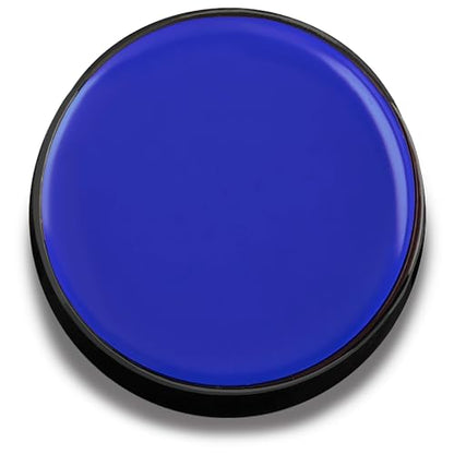 Mehron Makeup Color Cup Greasepaint - BLUE, Face & Body Paint | High-Pigment, Long-Wear Cream Face Paint Makeup for Theater, Halloween, Cosplay, & More. Cruelty Free & Made in the USA. - color: Blue
