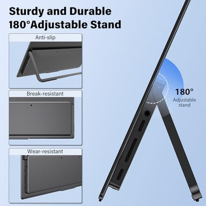 InnoView 14 Inch OLED Portable Monitor 4k UHD 3840x2400 Portable Monitor 100% DCI-P3 | 100000:1Contrast | Built-in Speakers, Travel Monitors for Laptop PC MAC Phone PS4 Xbox Switch - size: 14-inch