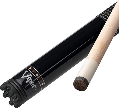 Viper by GLD Products Clutch 58" 2-Piece Pool Cue Stick, 5 Colors, 18-21 Oz - color: Lights Out, size: 20 Ounce