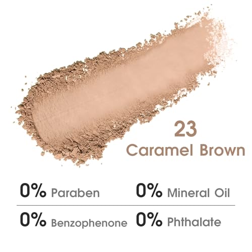 UCANBE Caramel Brown Single Eyeshadow Palette, Mini Matte Eye Shadow Powder, Highly Pigmented Professional Long-Lasting Waterproof Makeup Pallet for Daily Wear, Natural Looks & Smokey Eyes - color: 23 Caramel Brown
