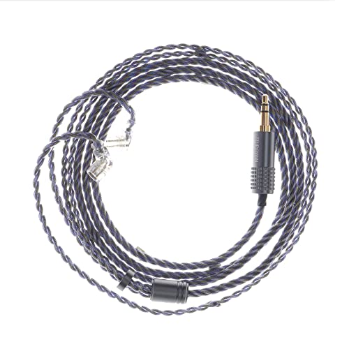 Linsoul Tripowin Zoe 4-Core Hybrid Litz IEM Upgrade Replacement IEM Cable - size: Recessed 2pin, style: 3.5mm