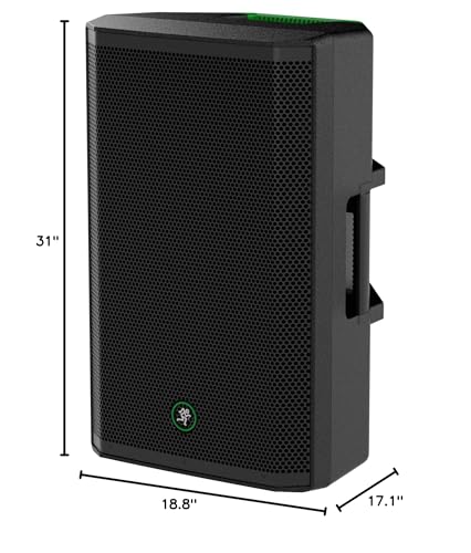 Audiosavings Bundle: (2) Mackie Thrash215 15" 1300W Powered Active DJ PA Speaker Thrash 215 Bundle with (1) Rockville BT-Link Pair of Aux to Bluetooth Adapters to Link 2 Speakers Together (3 Items)
