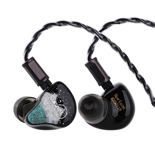 Linsoul ZiiGaat Horizon 1DD+2BA+2 Planar HiFi Wired Earbuds in Ear Monitor