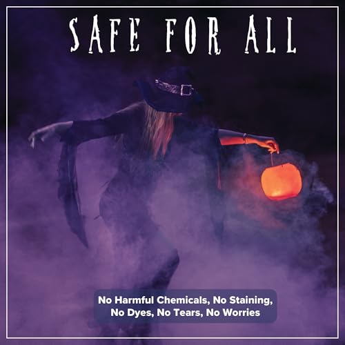 Fog Machine Liquid, 1 Gallon High-Density, Long-Lasting Water-Based Formula | Universal Ready-to-Use Fog Juice Solution for Spooky Halloween Parties, Haunted Houses, & Concerts - Made in USA
