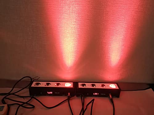LED Par bar Wall wash Stage Light,SENLAN 4pcsX3W RGB 3-in-1 LED and Full Aluminum House of 7 Modes DMX512 for Disco/Party/Theater