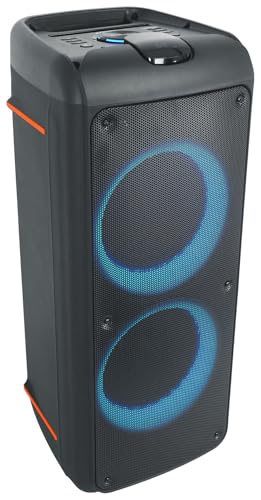 Rockville Rock Party 9 Dual 8" Portable Rechargeable Bluetooth Speaker