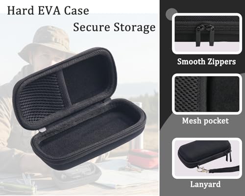 Hard Protective Travel Case for 230° Wide Beam Head Lamp,Compatible with WopkDupk/ZioeYiue/MOLAER 230° Wide Beam Headlight,Camping Essentials Gear(Case Only)