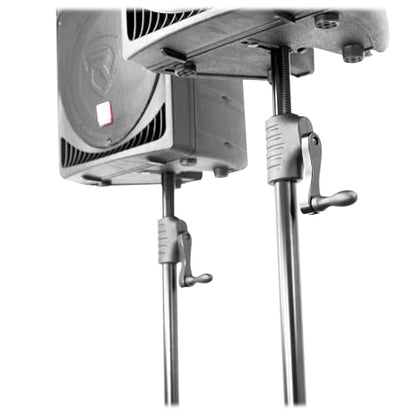 Rockville SPGN128 12" Passive 1200W DJ PA Speaker Pair with RVCS2 Stands | 1200W Peak / 300W RMS Each, 8 Ohm, Speakon Connections, Crank-Up Tripod Stands, 2 Carry Bags, Live Sound, 4-Items