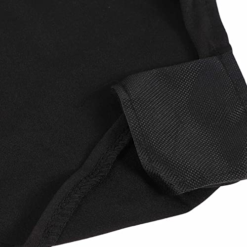 Speaker Stand Stretch Cover Tripod Stand Skirt Skrim 360 Degree Cover for Speaker Lighting Black