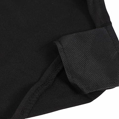 Speaker Stand Stretch Cover Tripod Stand Skirt Skrim 360 Degree Cover for Speaker Lighting Black
