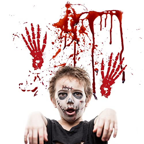 2.1oz Fake Blood Spray, Blood Splatter, Halloween Liquid Blood for Clothes, Zombie, Vampire and Monster SFX Makeup & Theater,Dark - color: fake blood dark