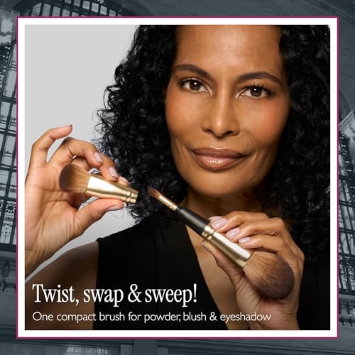 LAURA GELLER Makeup Brushes - 4-in-1 Travel Makeup Brushes, Cruelty-Free - style: 20 4-in-1 Travel Brush