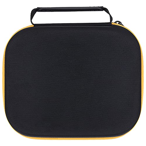 co2CREA Hard Case for Walker's Razor Slim Electronic Muffs Earmuffs | Portable Travel Bag Replacement with Custom Molded Interior and Handle, Shockproof EVA Shell and Soft Lining - style: Yellow Zipper for Razor Earmuff