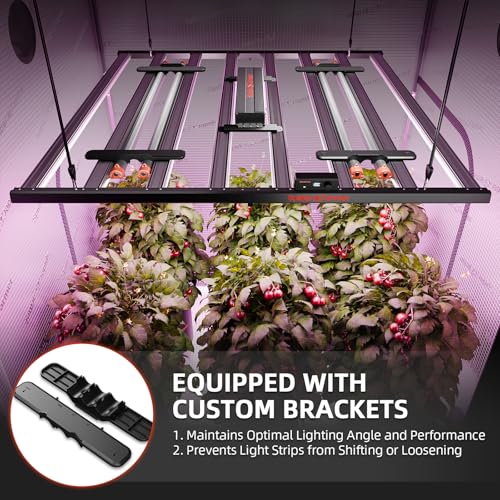 Spider Farmer SUPP-UV60 & IR30 LED Grow Light Bars Set 35.4" (4-Bar) | 365-370nm UV & 730-745nm IR Supplemental Light for Indoor Plants, Grow Tents - size: UVR6030