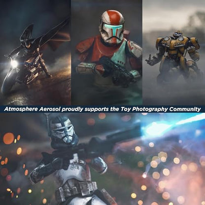 5 Pack Atmosphere Aerosol Haze/Fog Spray for Photography - Safe & Portable Mini Fog Machine Alternative - Smoke and Light Ray Effects Maker for Indoor and Outdoor, No Battery - Made in The USA - size: 5 pack