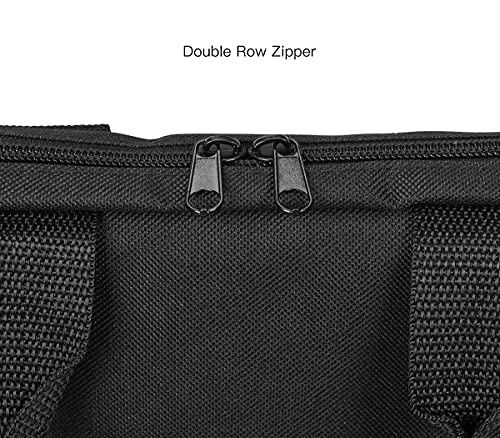 14" Ring Light Carrying Bag with Durable Nylon,Portable Camera Carrying Case for 14 inch Selfie Ring Light,14 inch Desk LED Protector-Black - size: 14 Inch