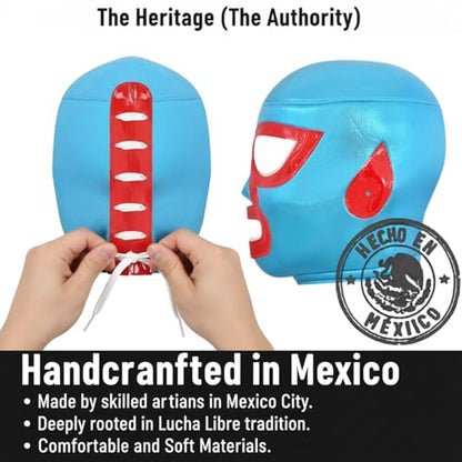 Artisans Bazaar Mexican Custume Wear Masks Luchador Mexicano Wrestling Masks Foamy Material for Men & Women Lucha Libre Adult - style: Nacho Libre