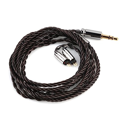 Linsoul Tripowin Mirage IEM Cable,30AWG OCC 4N HiFi IEM Upgrade Replacement Cable, with 3.5mm Audio Jack for in-Ear Monitor Audiophile Musician(2pin 0.78mm) - size: 2-Pin 0.78mm