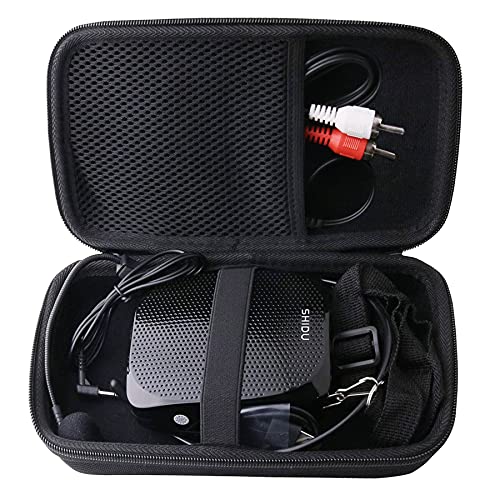 Hard EVA Dedicated Case for ZOWEETEK Portable Mini Voice Amplifier with Wired Microphone Case.