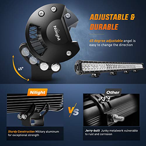 Nilight - 60010C-A 36 Inch 234W Led Light Bar Combo 24V 12V For Truck SUV Van Camper Wagon Car Pickup Off-road Driving Work Light,2 Years Warranty - size: 36Inch 234W Light Bar