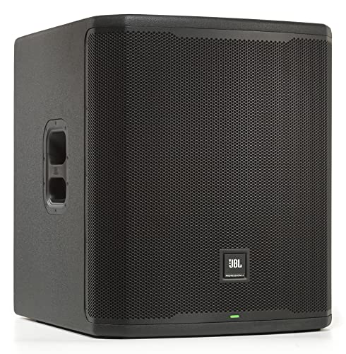 JBL Professional PRX918XLF 18-Inch Powered Subwoofer, Portable PA, 2000 Watt, DSP, Parametric EQ, Bluetooth Low Energy (BLE), and APP Control, Black - color: Powered | Black, style: Subwoofer | 18-Inch