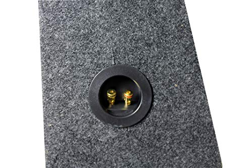 Q Power Dual 10" Sealed Heavy Duty Truck Subwoofer Box Enclosure | HD210-TRUCK | Vehicle Stereo Equipment Accessory for Custom Bass and Sound System Installations - style: 10" Dual Carpet