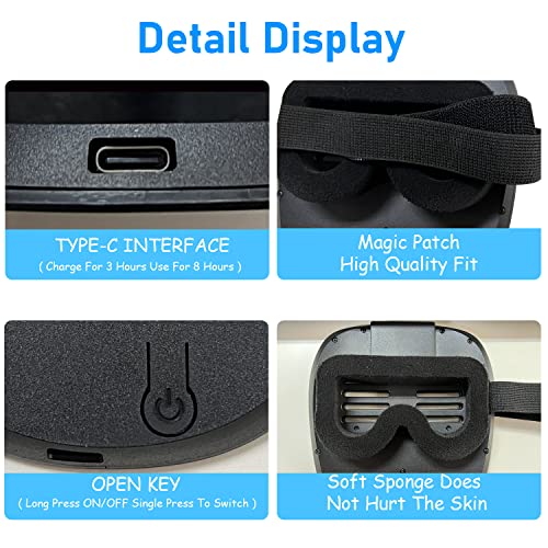 Depointer Life LED Mask Gesture Sensing Light up Mask Cool Gifts for Kids | Halloween Costumes,Christmas,Boy Gifts,Coolest Gifts,Trunk or Treat,USB-C Rechargeable,Suitable for Adults And Children - style: Rechargeable Mask