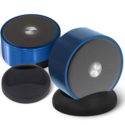 Paired Bluetooth Speakers - Surround Sound Stereo Pairing Linkable for Home TV Car - color: Blue