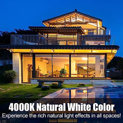 Outdoor Wall Washer Lights 2 Pack,36W 4000K Neutral White Wall Light,120V IP67 Waterproof 2ft Led Linear Wall Light Bar for Outdoor Indoor Building Sign, Hurches,Garden,Courtyards Lighting - size: 4000K 24Inch 2Pack