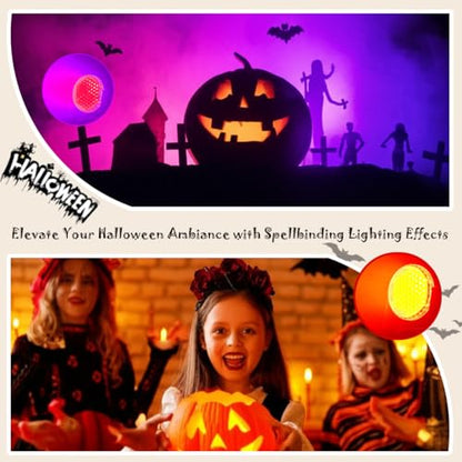 DJANT Stage Lights 60 LED RGBW Par Lights, Party DJ Disco Strobe Light, Remote Control & DMX Control Sound Activated for Home Room Dance Party Birthday Karaoke Halloween Christmas