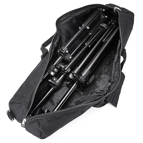 Tripod Carrying Case Bag - 22.5x7.5x7.5 in Padded Heavy Duty Tripod Case with Shoulder Straps & Handle(S) - size: 22.5x7.5x7.5 in