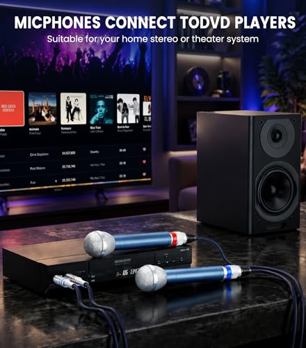 tisino Dual XLR to RCA Cable, Heavy Duty 2 XLR Female to 2 RCA Male Patch Cord HiFi Stereo Audio Connection Interconnect Lead Wire - 5 ft / 1.5m - size: 5 FT