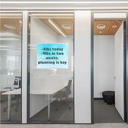 Acrylic Sign Holder 8.5 x 11 Inches Horizontal,Clear Plastic Wall Wall Frame Poster Paper Holder with Double Sided Tape for Office, Home, Store, Restaurant-No Drilling (6 Pack)