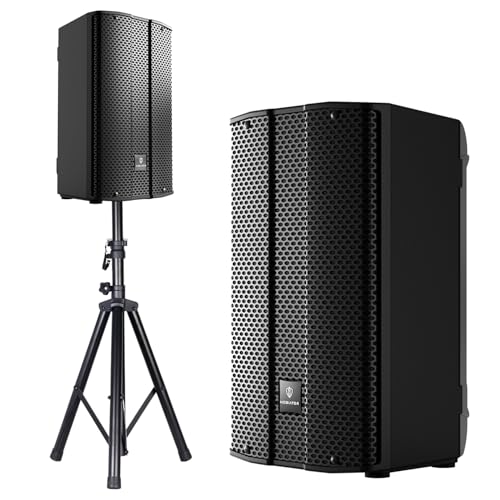PPX710DSP - 600W 10" Powered PA Speaker with 2-Channel Mixer, Bluetooth, Wireless Speaker Pairing, DSP, USB/SD Playback (PPX710DSP)