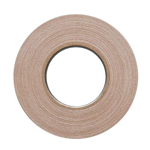 3" Pro Gaff Gaffers Tape 55 yards length tan matte. Premium Heavy-Duty Gaffers Tape trusted by professional Gaffers. Made in the USA. Holds Tight, Easy to remove. (Pack of 16) - color: Tan, size: 3 in x 1980 in